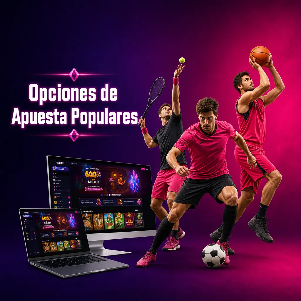 Opciones de apuesta populares en Wildzy España: en vivo, combinadas y anticipadas en más de 30 deportes